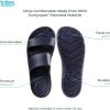 image:imagetotes Womens Everywear Lightweight Waterproof Soft Hudson Slide SandalNavy Blue