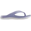image:imagetotes Womens Everywear Lightweight Waterproof TwoTone Ara Flip Flop SandalsPeriwinkle With White Sole