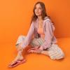 image:imagetotes Womens Everywear Lightweight Waterproof TwoTone Ara Flip Flop SandalsSugar Coral With White Sole