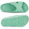 image:imagetotes womens Everywear Lightweight Waterproof Adjustable Cross Buckle Slide SandalMint