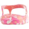 image:imagetotes womens Everywear Lightweight Waterproof Ara Flip Flop SandalsPink Multi Marble