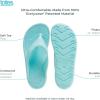 image:imagetotes womens Everywear Lightweight Waterproof Ara Flip Flop SandalsRobins Egg