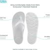 image:imagetotes womens Everywear Lightweight Waterproof Ara Flip Flop SandalsWhite