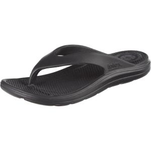 image:imagetotes womens Everywear Lightweight Waterproof Ara Flip Flop SandalsBlack