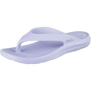 image:imagetotes womens Everywear Lightweight Waterproof Ara Flip Flop SandalsPeriwinkle