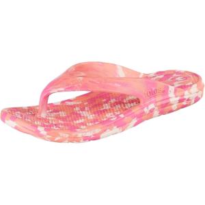 image:imagetotes womens Everywear Lightweight Waterproof Ara Flip Flop SandalsPink Multi Marble