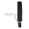 image:imageTotes Auto OpenClose Windproof Compact Large Golf Umbrella with UV and Water Repellant ProtectionBlack
