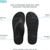 image:imageTotes Mens Everywear Flip Flop Sandals Lightweight Waterproof Sandals with Cushioned Comfort for Beach Pool amp Everyday WearBlack