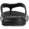 image:imageTotes Mens Everywear Flip Flop Sandals Lightweight Waterproof Sandals with Cushioned Comfort for Beach Pool amp Everyday WearBlack