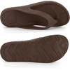 image:imageTotes Mens Everywear Flip Flop Sandals Lightweight Waterproof Sandals with Cushioned Comfort for Beach Pool amp Everyday WearWalnut