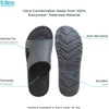 image:imageTotes Mens Everywear Slide Sandals Lightweight Waterproof Comfort Slides with Cushioned Footbed for Pool Beach amp Everyday WearMineral  Vented