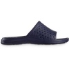 image:imageTotes Mens Everywear Slide Sandals Lightweight Waterproof Comfort Slides with Cushioned Footbed for Pool Beach amp Everyday WearNavy Blue  Perforated