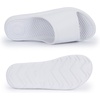 image:imageTotes Mens Everywear Slide Sandals Lightweight Waterproof Comfort Slides with Cushioned Footbed for Pool Beach amp Everyday WearWhite