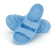 image:imageTotes Kids Everywear Double Buckle Slide Sandals Lightweight Waterproof Slides with Textured FootbedBonnie Blue