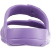 image:imageTotes Kids Everywear Double Buckle Slide Sandals Lightweight Waterproof Slides with Textured FootbedPaisley Purple