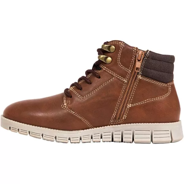 Deer Stags Boy's Sneaker Fashion Boot, Brown, 3.5 Big Kid