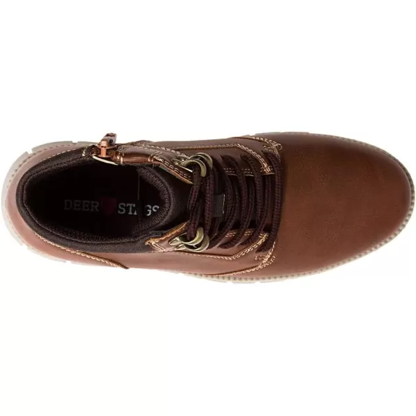 Deer Stags Boy's Sneaker Fashion Boot, Brown, 3.5 Big Kid