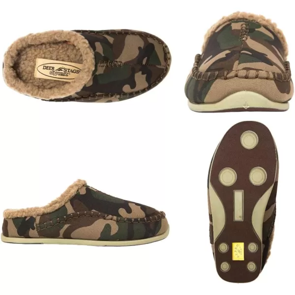 Deer Stags Kids Comfort Slippers