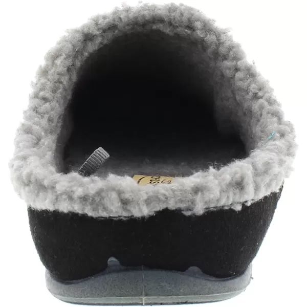 Deer Stags Unisex Nordic Microsuede Slipper / Black / Men's 13 US / Wide