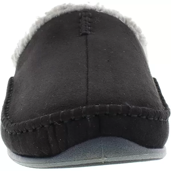 Deer Stags Unisex Nordic Microsuede Slipper / Black / Men's 13 US / Wide