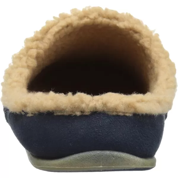 Deer Stags Unisex Nordic Microsuede Slipper / Navy / Men's 7 US / Medium