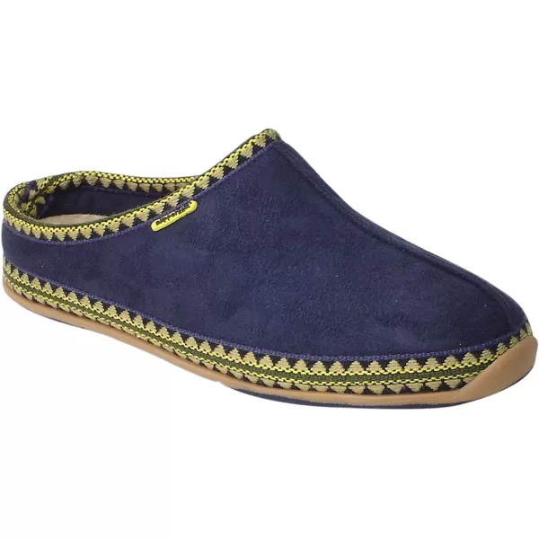 Deer Stags Unisex Nordic Microsuede Slipper / Navy / Men's 7 US / Medium