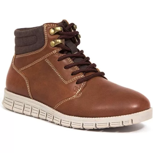 Deer Stags Boy's Sneaker Fashion Boot, Brown, 3.5 Big Kid
