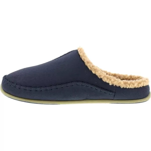 Deer Stags Unisex Nordic Microsuede Slipper / Navy / Men's 7 US / Medium