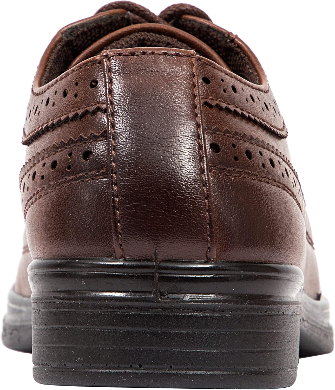 Deer Stags Boy's Ace Formal Dress Shoes Wingtip Brogue Oxford for Church, School Uniform, Graduation/Luggage