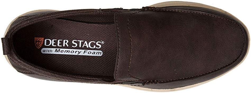 Deer Stags Men's Everest2 Updated Memory Foam Dress Comfort Casual Slip-on Loafer