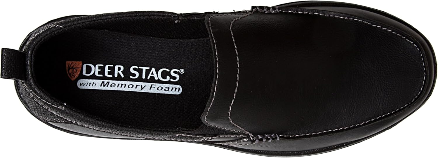 Deer Stags Men's Everest2 Updated Memory Foam Dress Comfort Casual Slip-on Loafer