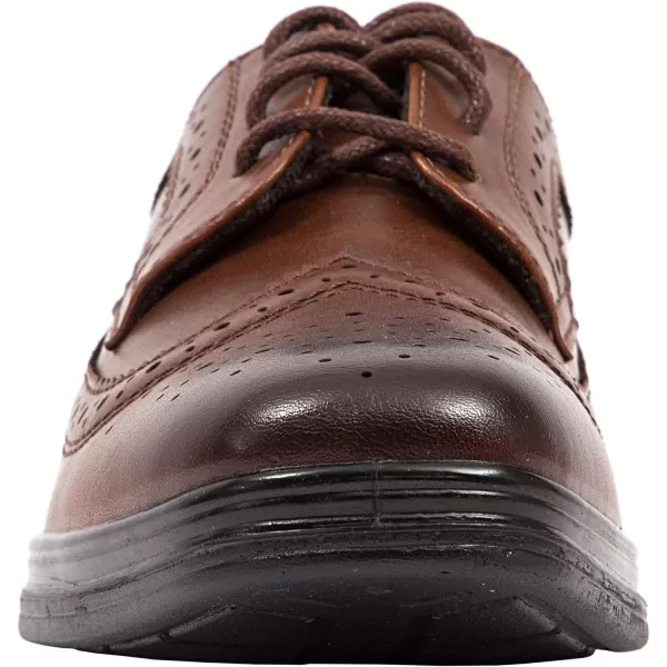 Deer Stags Boy's Ace Formal Dress Shoes Wingtip Brogue Oxford for Church, School Uniform, Graduation/Luggage