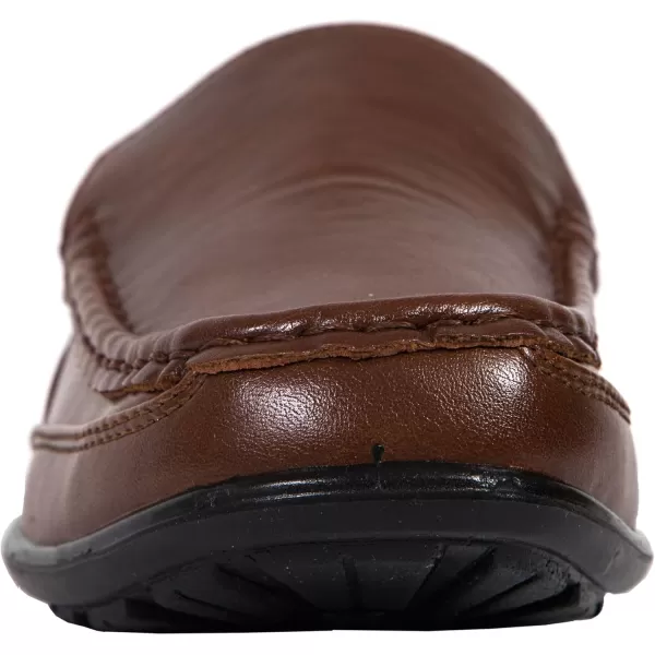 Deer Stags Boy's Booster Driving Moc Slip-On Loafer Flats Dress Shoes