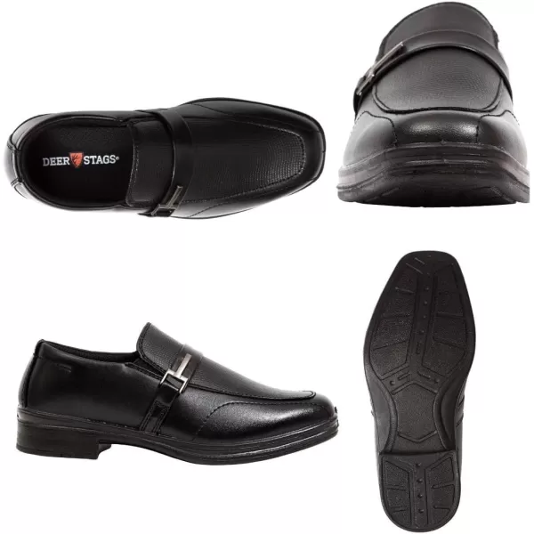 Deer Stags Kid's Bold Slip-On Dress Comfort Loafer 