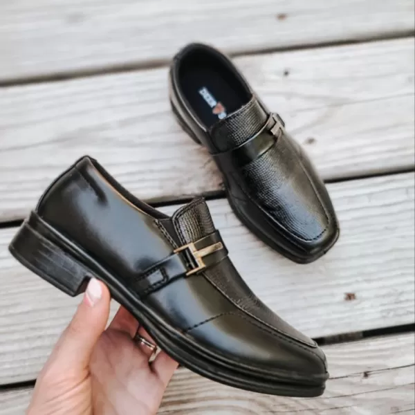 Deer Stags Kid's Bold Slip-On Dress Comfort Loafer 