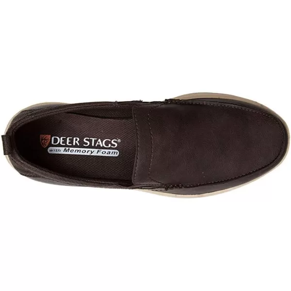 Deer Stags Men's Everest2 Updated Memory Foam Dress Comfort Casual Slip-on Loafer