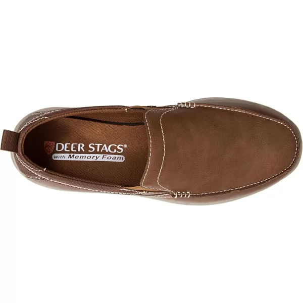 Deer Stags Men's Everest2 Updated Memory Foam Dress Comfort Casual Slip-on Loafer