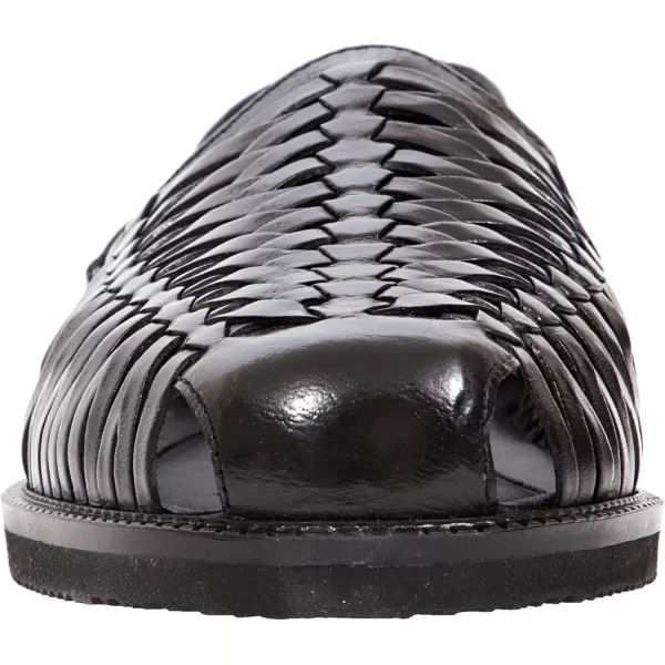 Deer Stags Men's Sandal, Black-Antonio, 9