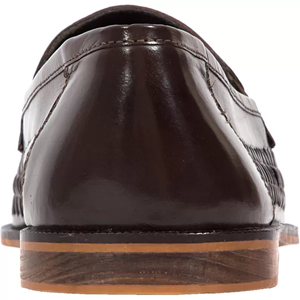 Deer Stags Men's Sandal, Dark Brown-Puebla, 10
