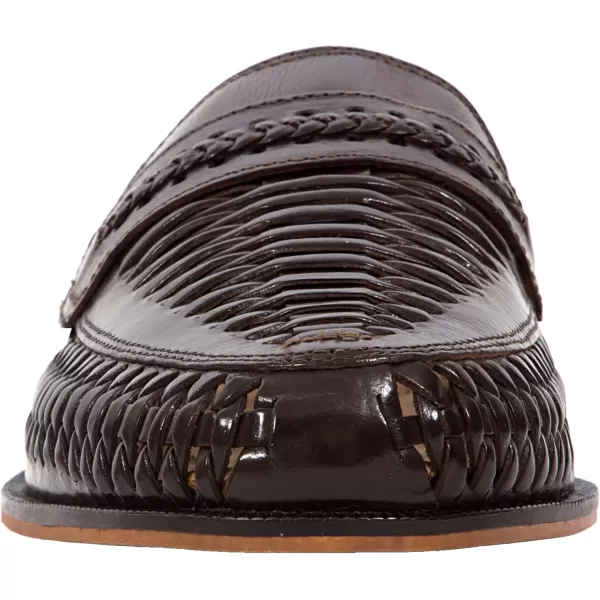 Deer Stags Men's Sandal, Dark Brown-Puebla, 10