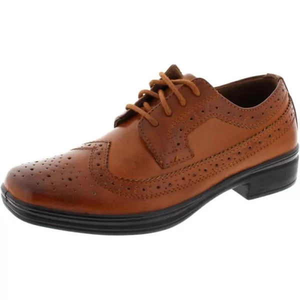 Deer Stags Boy's Ace Formal Dress Shoes Wingtip Brogue Oxford for Church, School Uniform, Graduation/Luggage