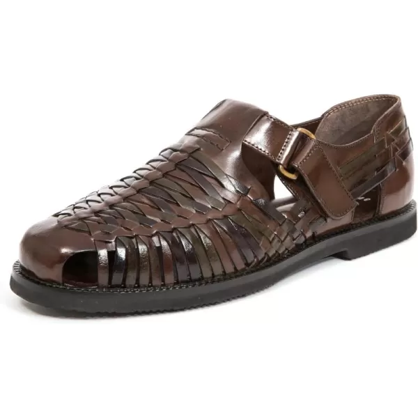 Deer Stags Men's Bamboo2 Sandal, Brown/Multi, 10.5 US Men's Wide
