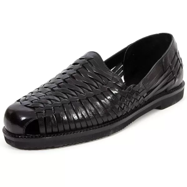 Deer Stags Men's Sandal, Black-Antonio, 9