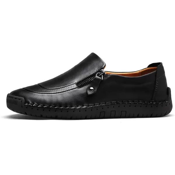 COSIDRAM Men Casual Shoes Slip on Walking Comfort Fashion Loafers Sneakers MoccasinsAblack