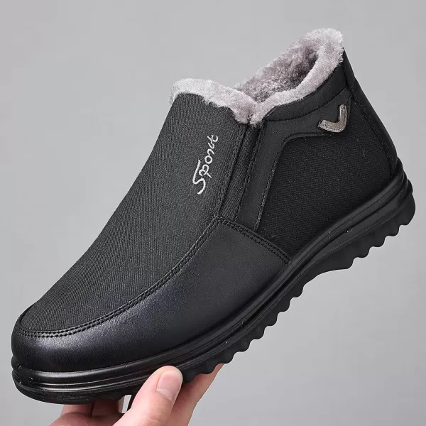 COSIDRAM Mens Casual Loafer Shoes Soft Walking Shoes Breathable Lightweight Moccasins for Adult MaleBBlack