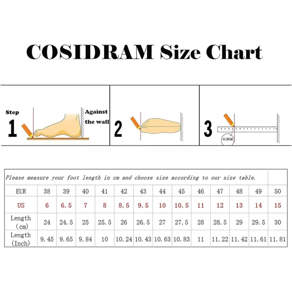 COSIDRAM Mens Casual Loafers Comfortable Soft Classic Moccasin Slip On Daily Walking ShoesABrown