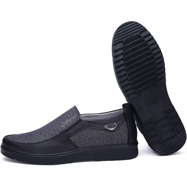 COSIDRAM Mens Loafer Casual Shoes Comfort Lightweight Driving Travel Walking Shoes for Adult MaleBGrey