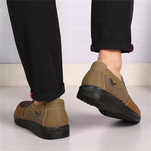 COSIDRAM Mens Loafer Casual Shoes Comfort Lightweight Driving Travel Walking Shoes for Adult MaleDBrown