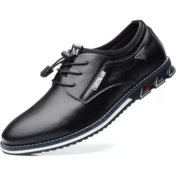 COSIDRAM Mens Casual Shoes Business Slipon Shoes Comfort Fashion Office Shoes for MaleABlack