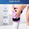 imageAPEXUP Ice Pack for Knee Pain Relief Large Reusable Knee Ice Pack Wrap After Surgery Flexible Gel Cold Pack for Injuries Pain Relief for Knee Back Shoulder Elbow and Leg Blue Large 2PKPurple